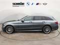 Mercedes-Benz C 220 d T AMG-Line + GARANTIE Gris - thumbnail 3