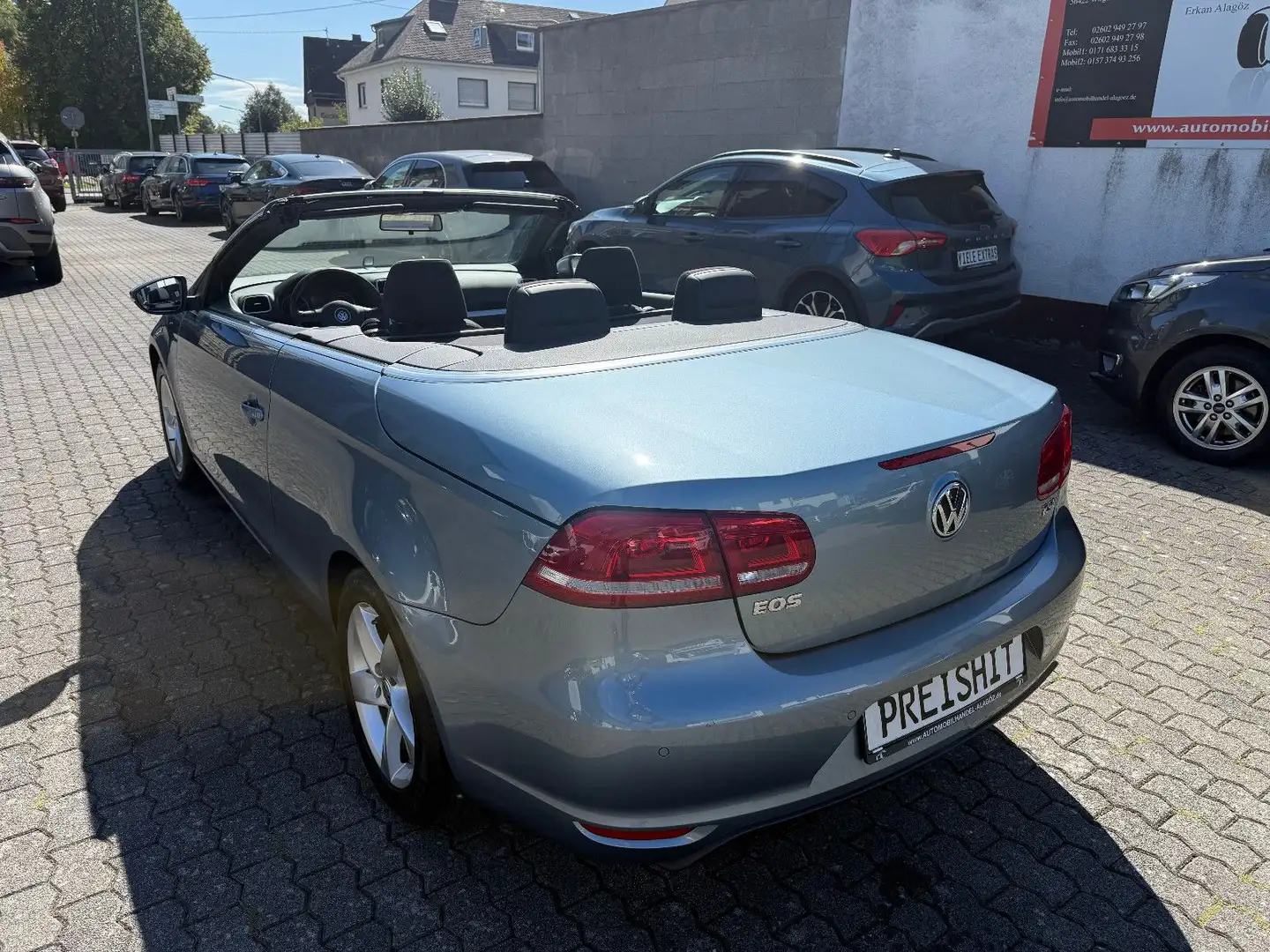 Volkswagen Eos EOS 1.4 TSI NAVI KLIMATRONIC PDC SHZ GLASDACH Blau - 2