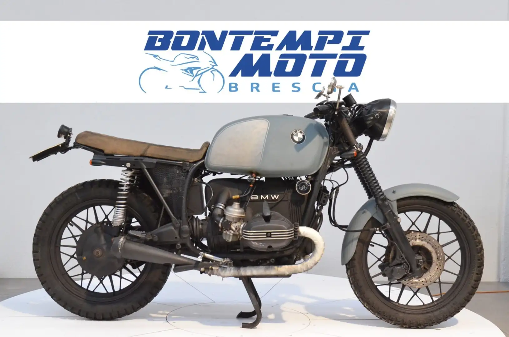 BMW R 100 RS 1980 - SPECIAL CAFE RACER Blauw - 1