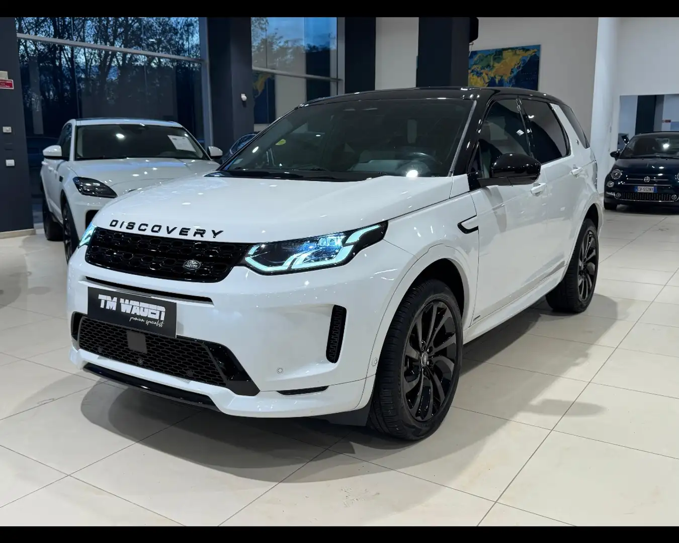 Land Rover Discovery Sport 2.0 TD4 163CV AWD Auto R-Dynamic SE 2021 4x4 Blanc - 1