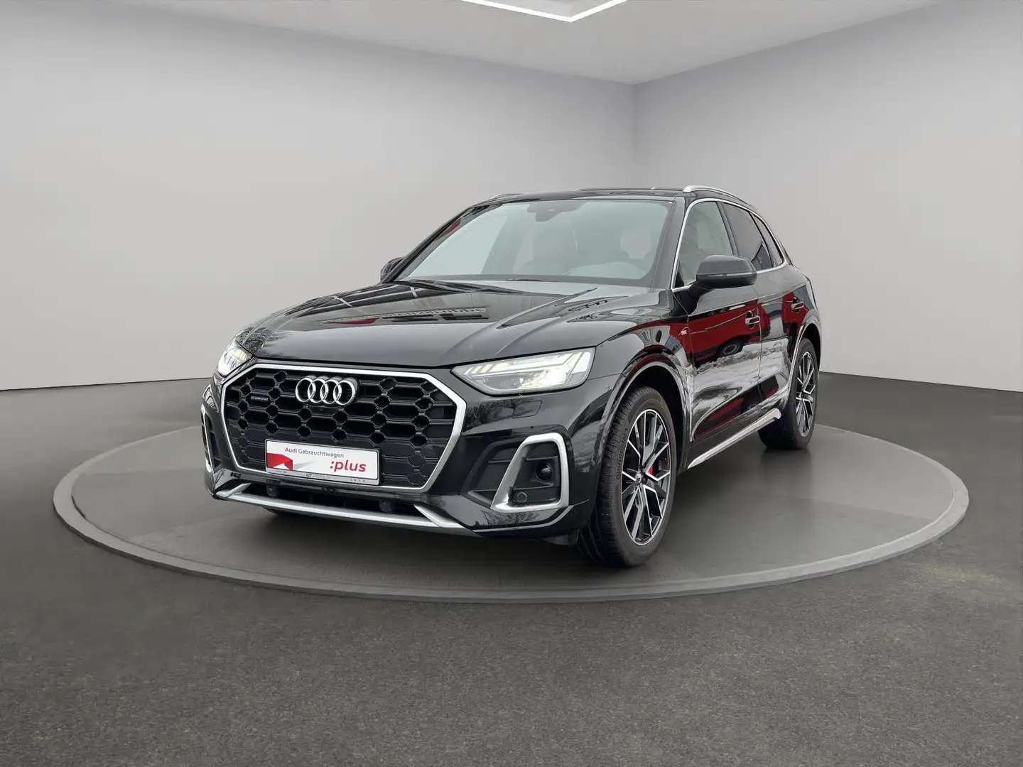 Audi Q5 50 TDI qu. S line NAVI+MATRIX-LED+B&O+LEDER Schwarz - 2