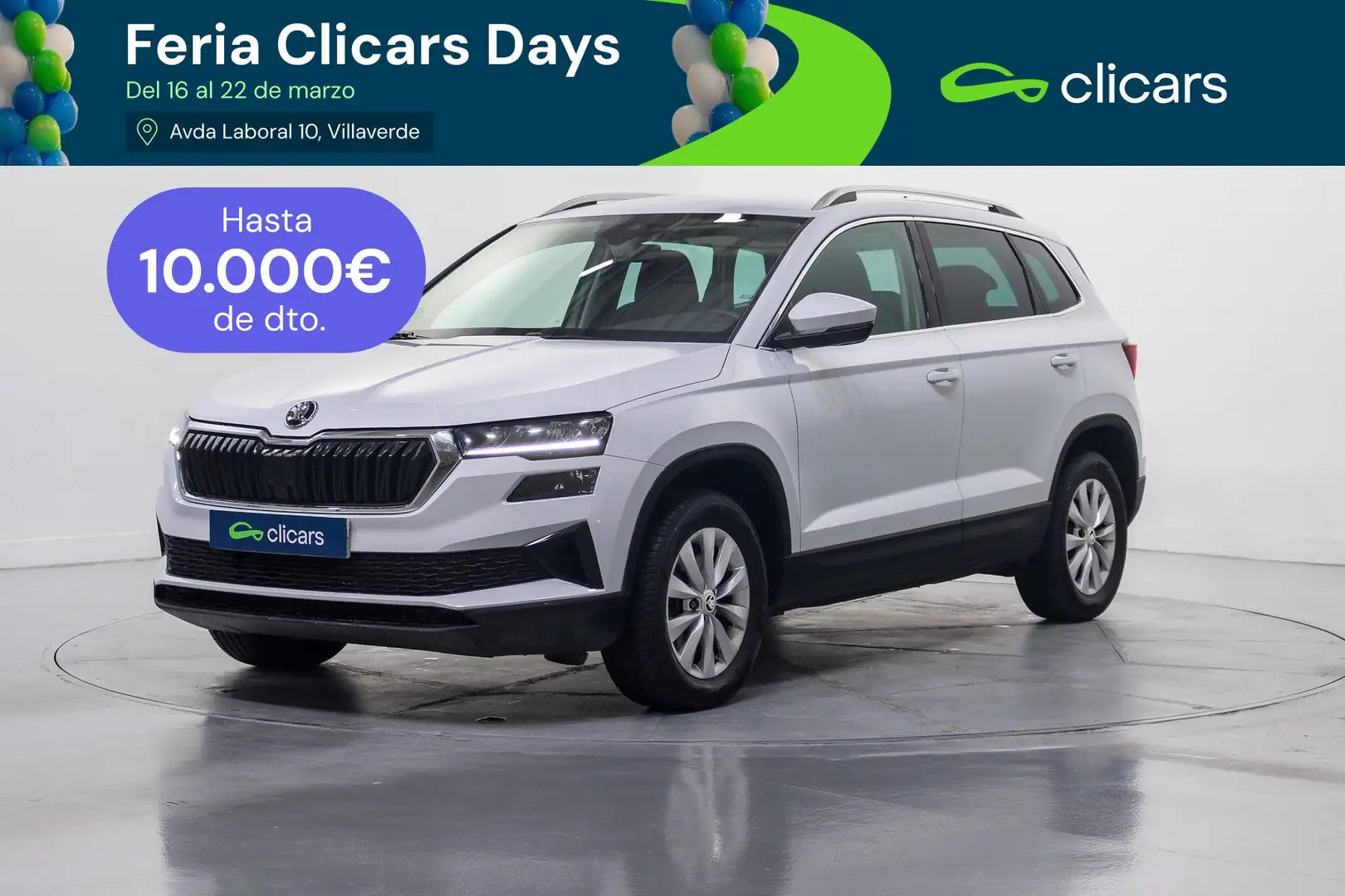 Skoda Karoq 2.0TDI AdBlue Ambition 4x4 DSG 110kW Blanco - 1