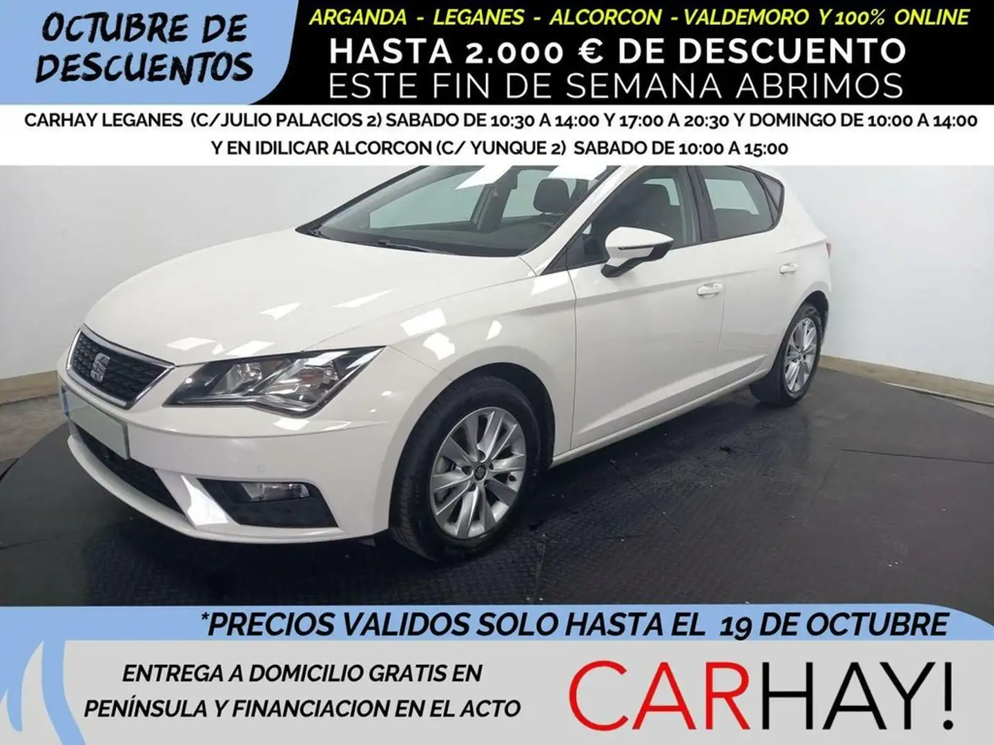 SEAT Leon 1.5 TGI 96kW (130CV) St&amp;Sp Style Wit - 1