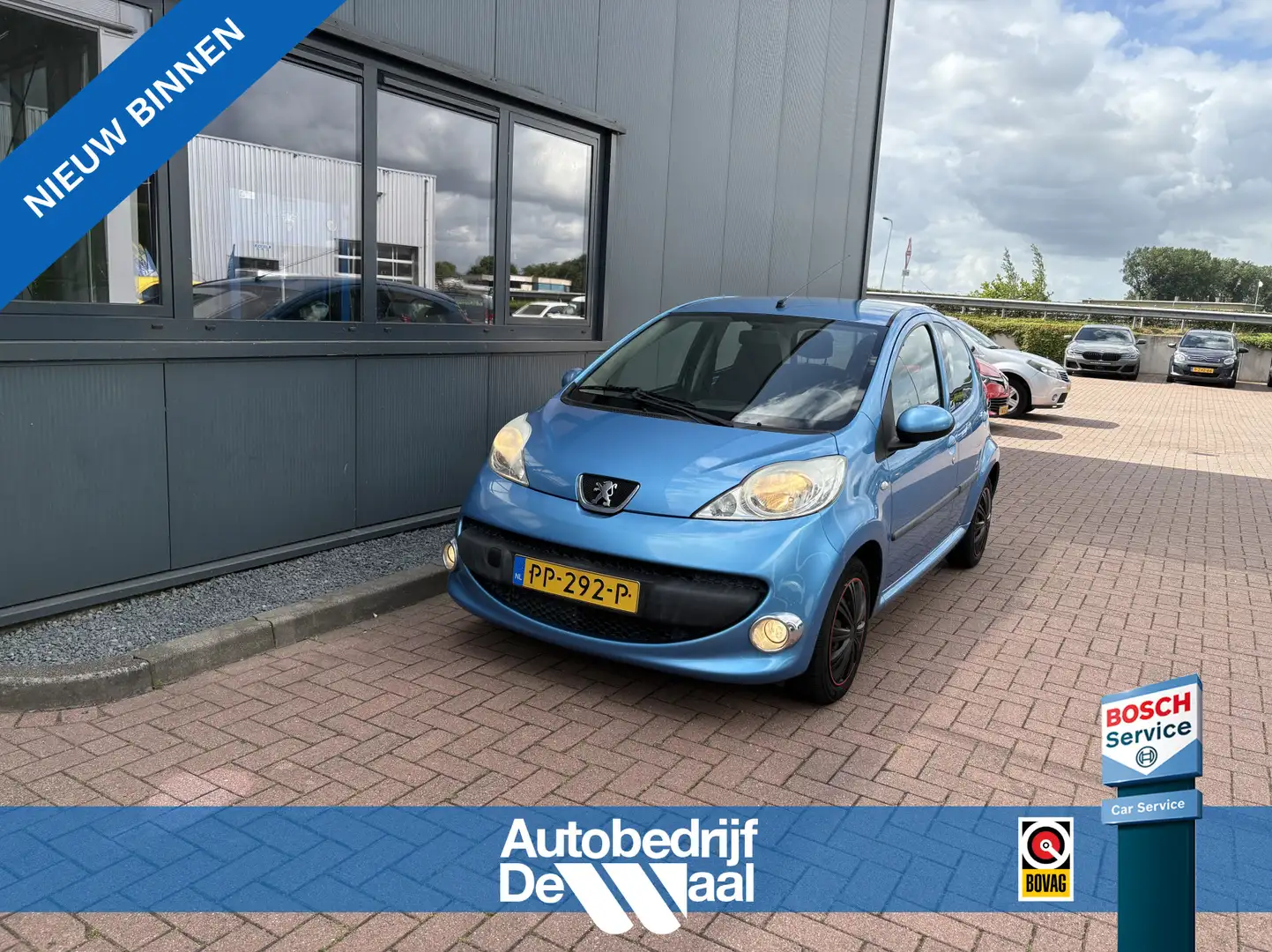 Peugeot 107 1.0 12v XS 5-drs. AIRCO/ALL SEASONS!! Blauw - 1