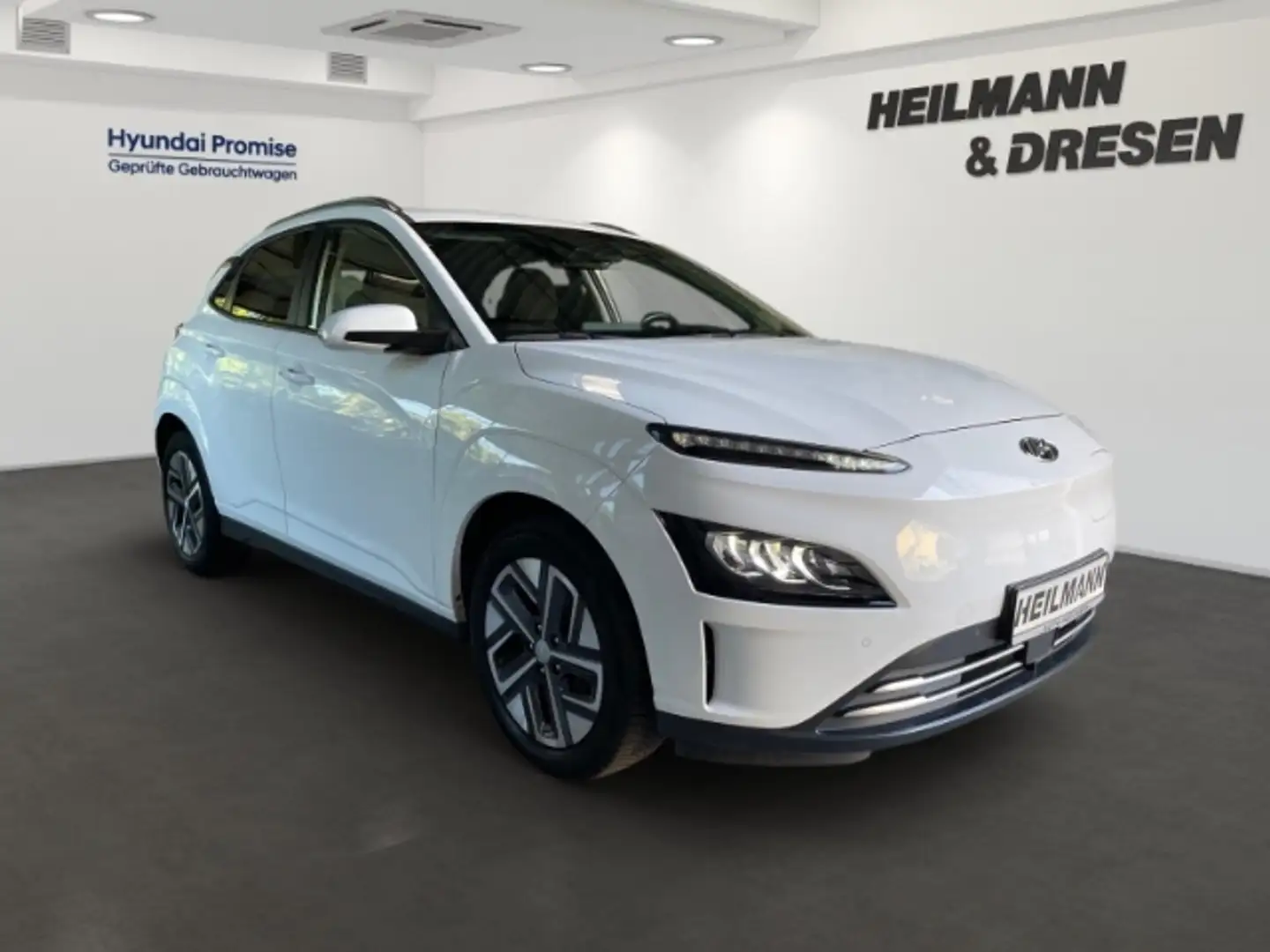 Hyundai KONA Elektro TREND Navi/Voll-LED/ACC/ Sitz/Lenkradheizu Blanc - 2