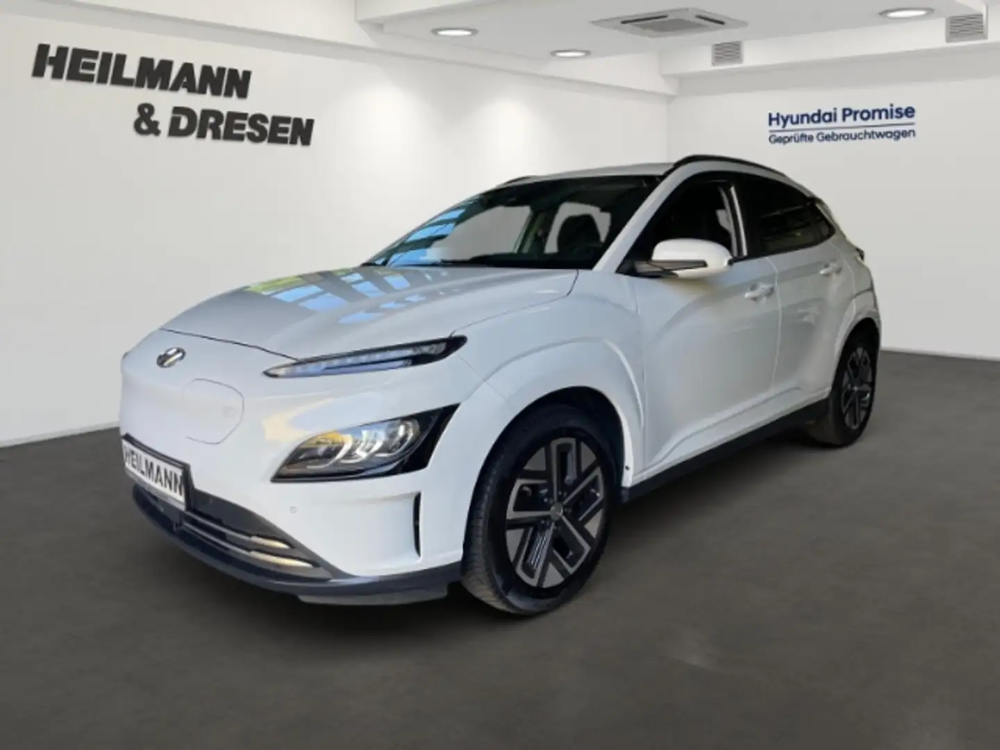Hyundai KONA Elektro TREND Navi/Voll-LED/ACC/ Sitz/Lenkradheizu Blanc - 1