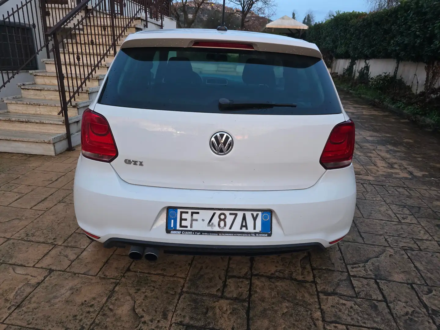 Volkswagen Polo GTI Polo V 2009 3p 1.4 tsi 180cv dsg Bílá - 1