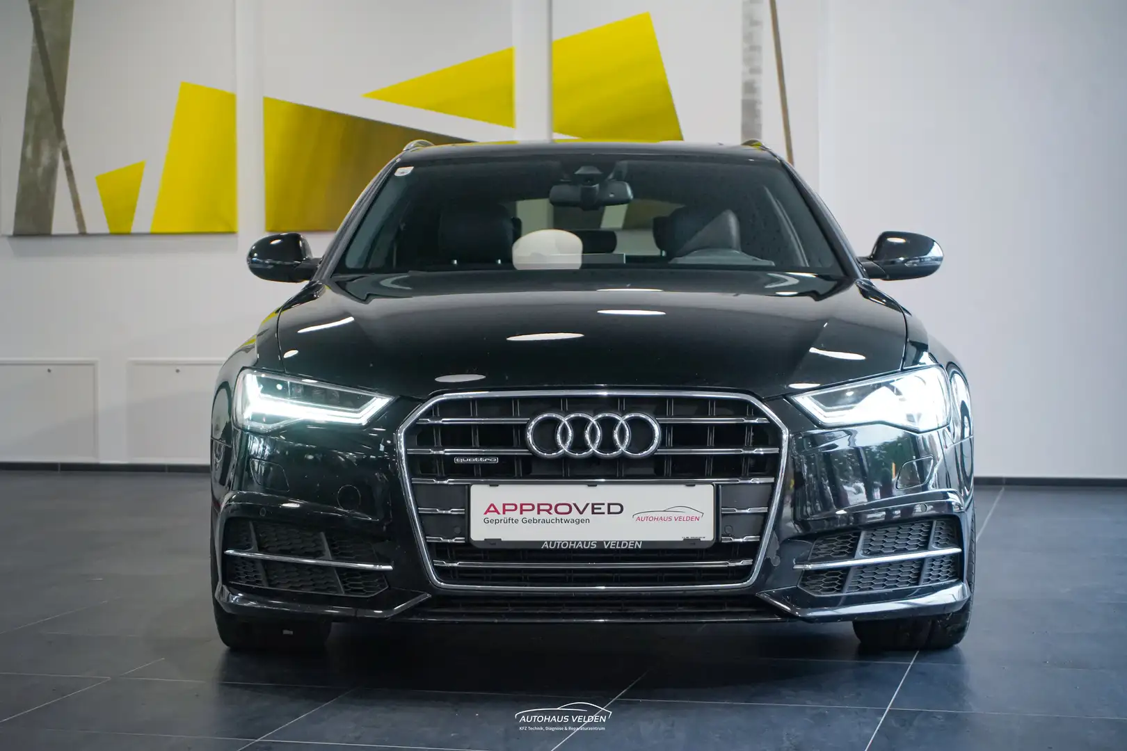 Audi A6 3.0 TDI quattro S-Line Zwart - 2