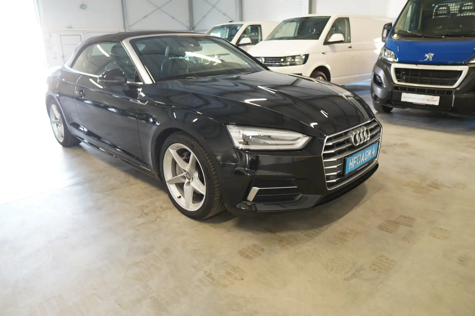 Audi A5 Cabrio 45 TDI Sport S-tronic XENON NAVI VIRTUAL Schwarz - 1