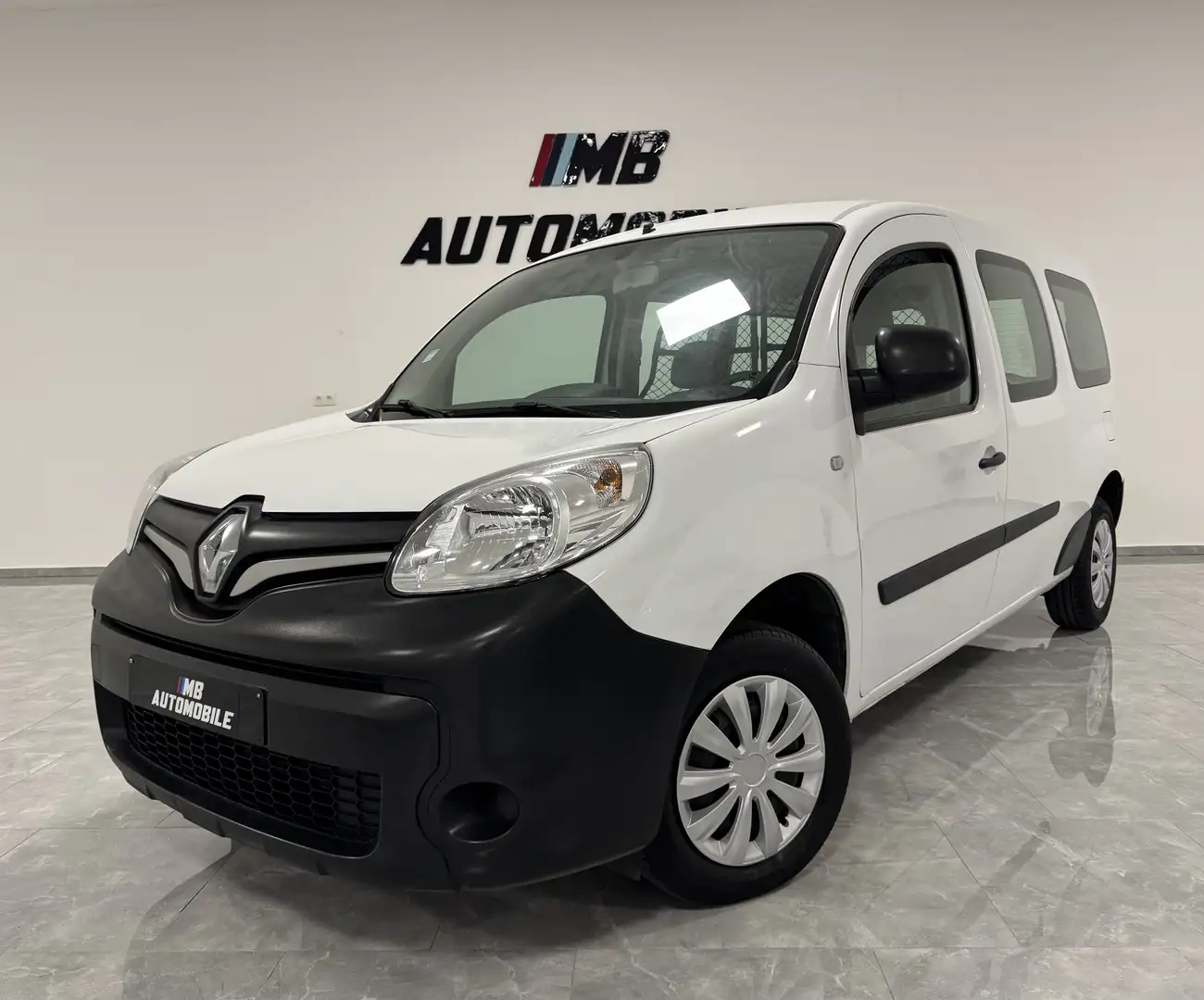 Renault Kangoo kangoo maxi long chassis, faible km tva déductibl Blanc - 1