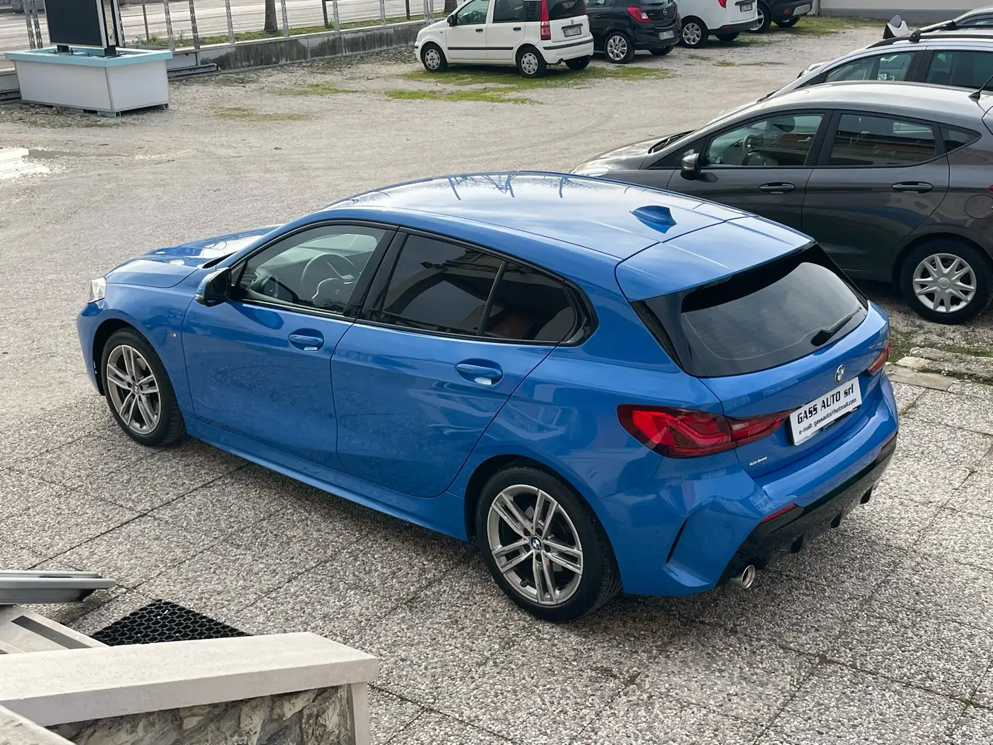BMW 118 118i Msport 136cv blu misano Blauw - 2