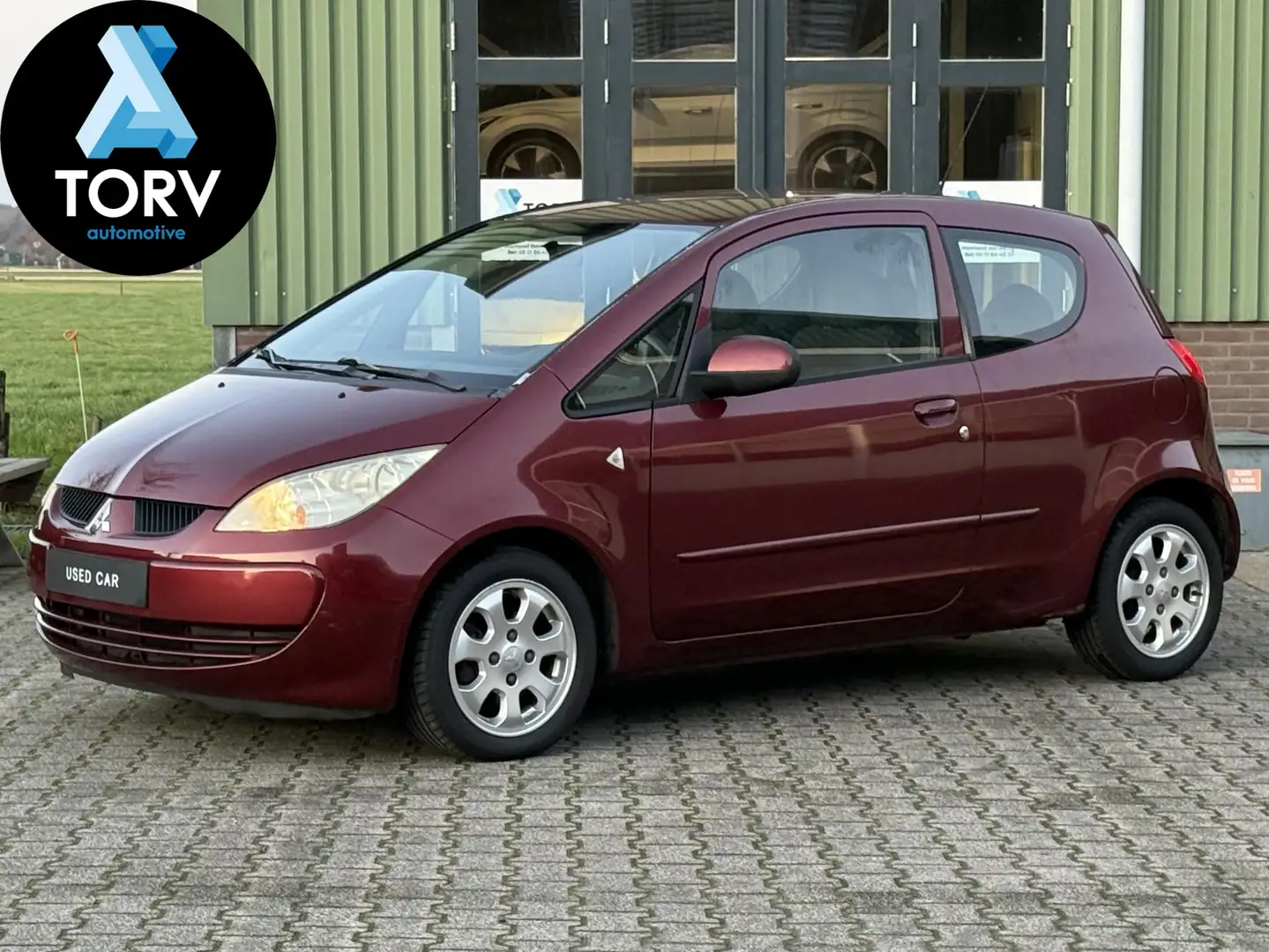 Mitsubishi Colt 1.3 Invite | Automaat | Eerste eigenaar | Airco | Rood - 1