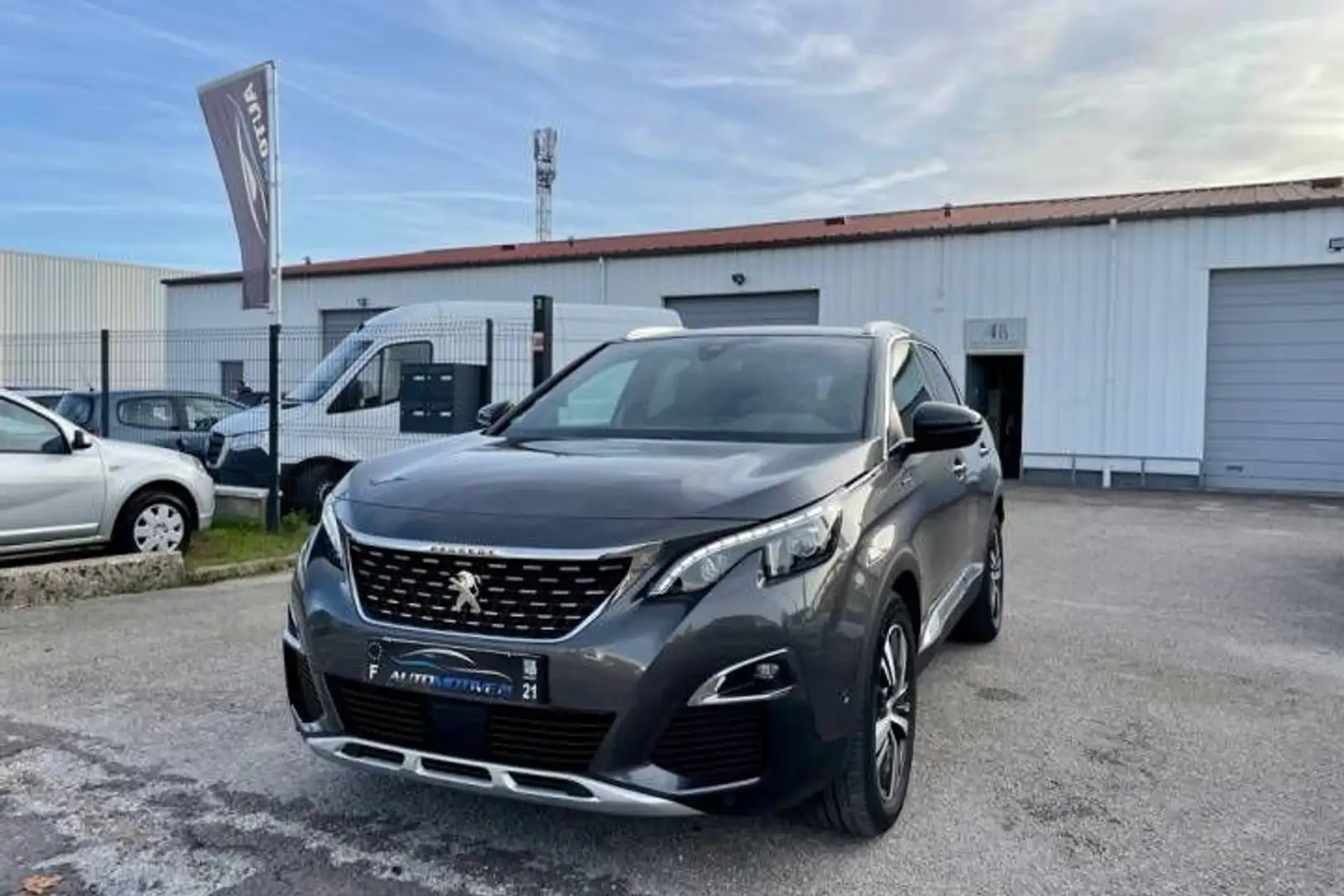 Peugeot 3008 II 1.6 BlueHDi 120ch GT Line S&S EAT6 Gris - 1