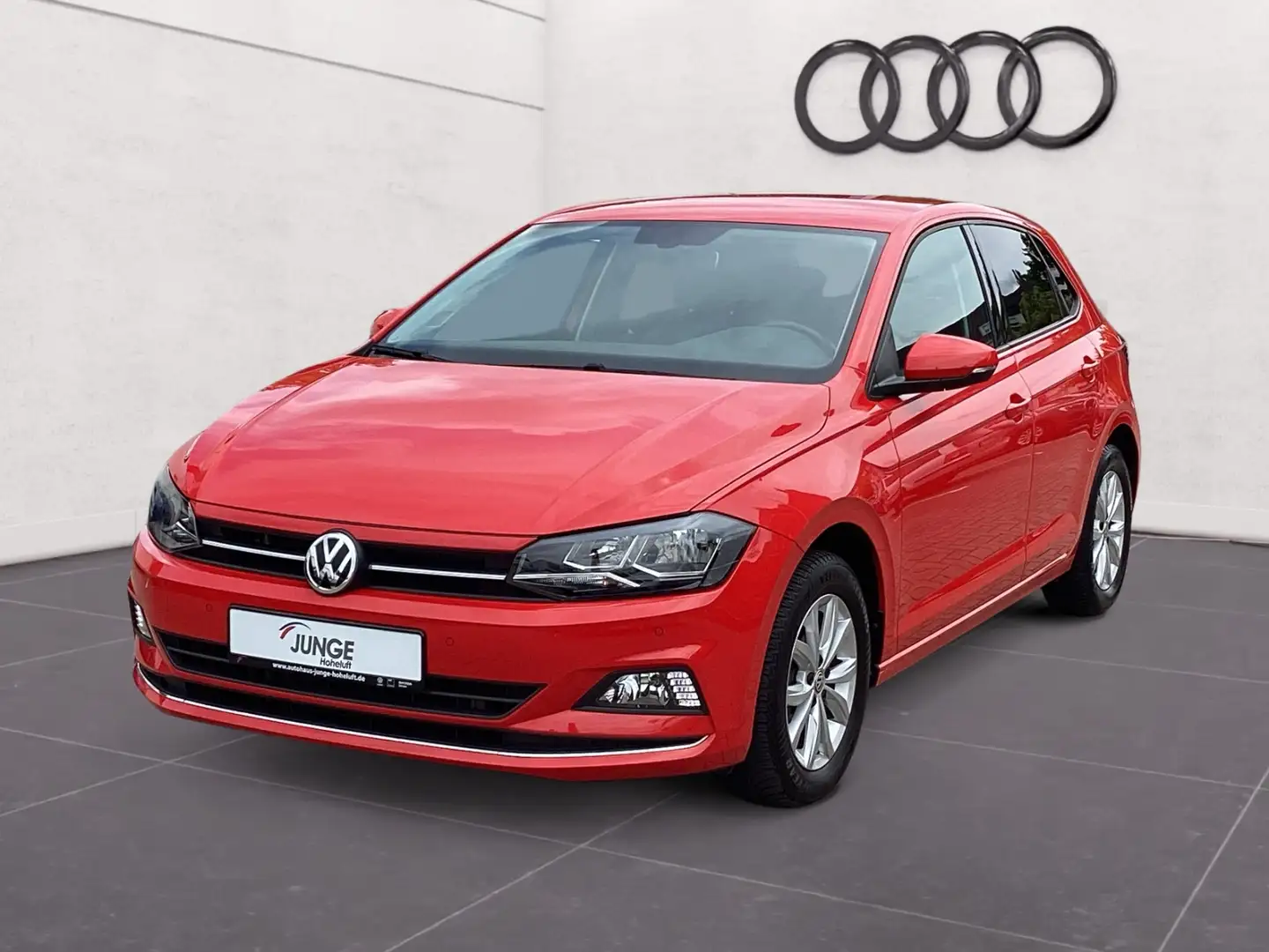 Volkswagen Polo Highline 1.0 TSI DSG APP KAM ACC GJ-REIF PDC SHZ Rot - 2