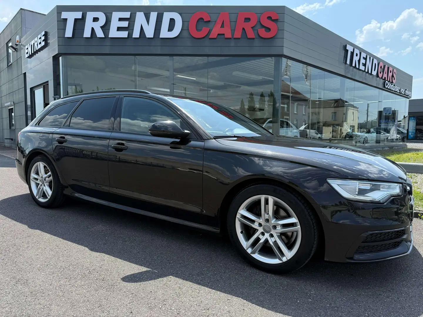 Audi A6 BREAK 2.0TDi 3X-S LINE SHADOW CUIR XENON GAR.1AN Noir - 2