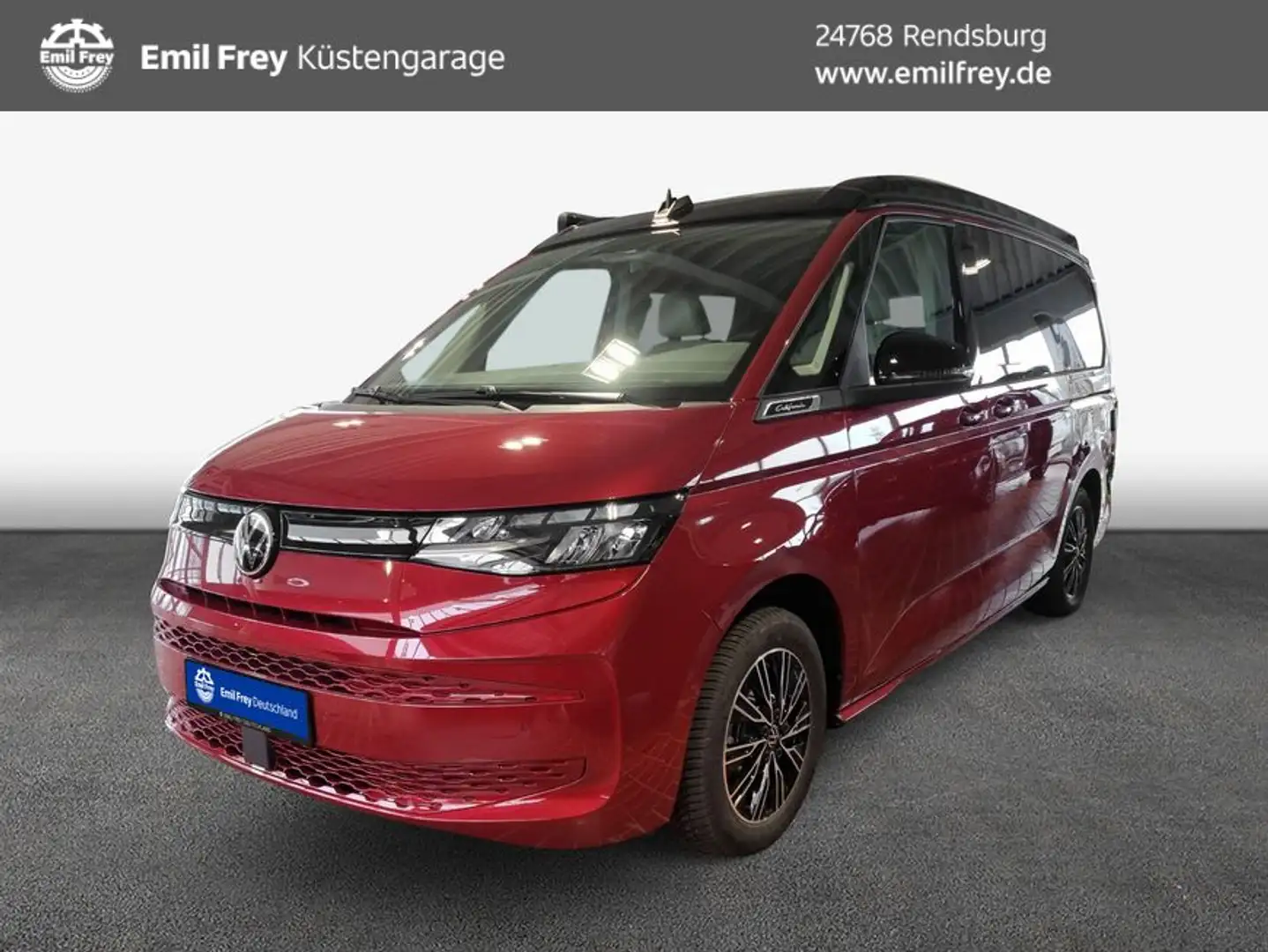 Volkswagen T7 California Coast 2,0 TDI DSG AHK Navi Markise Roşu - 1