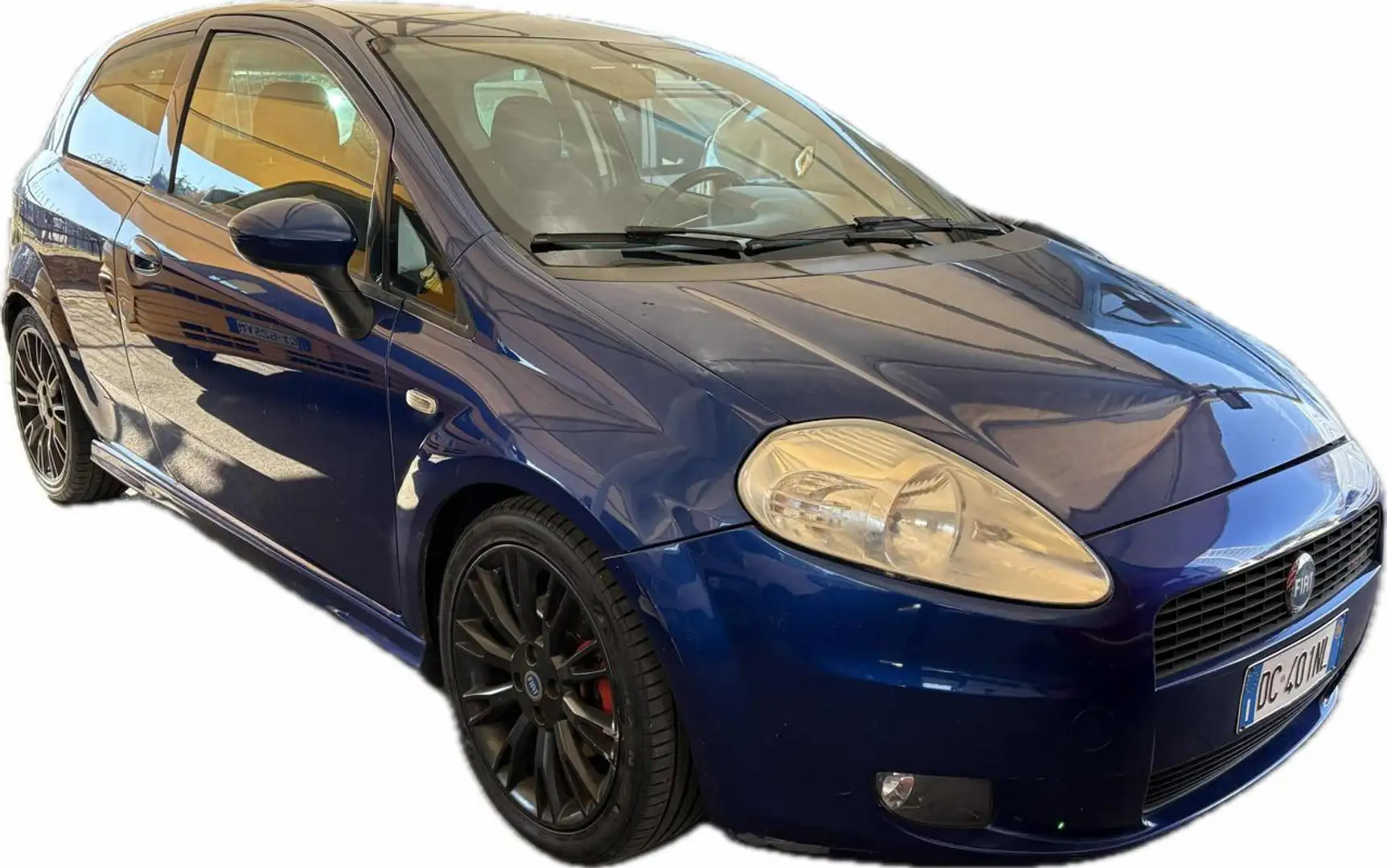 Fiat Grande Punto 1.9 MJT 130 CV 3 porte Sport Blu/Azzurro - 2