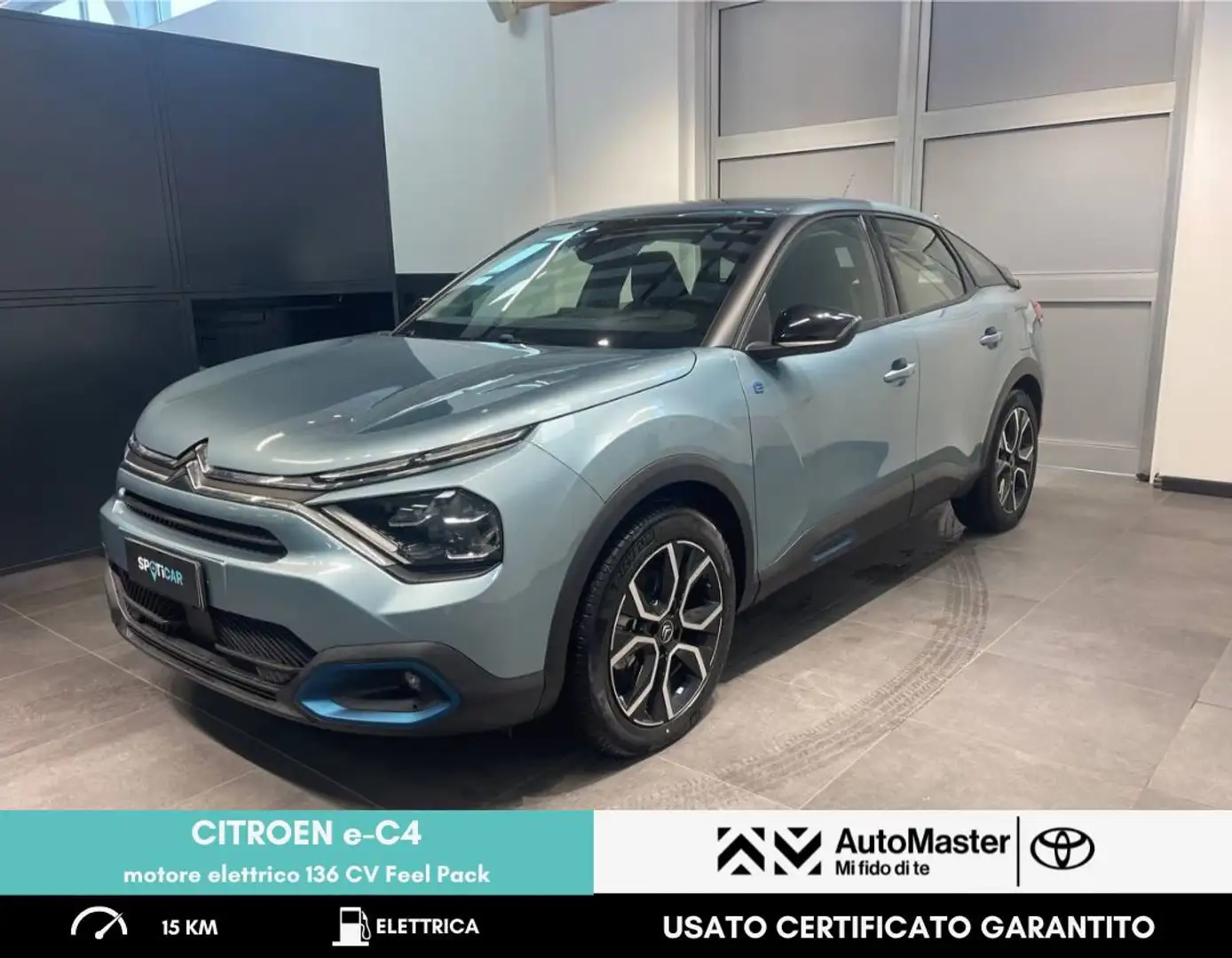 Citroen E-C4 Electric motore elettrico 136 CV Feel Pack Синій - 1