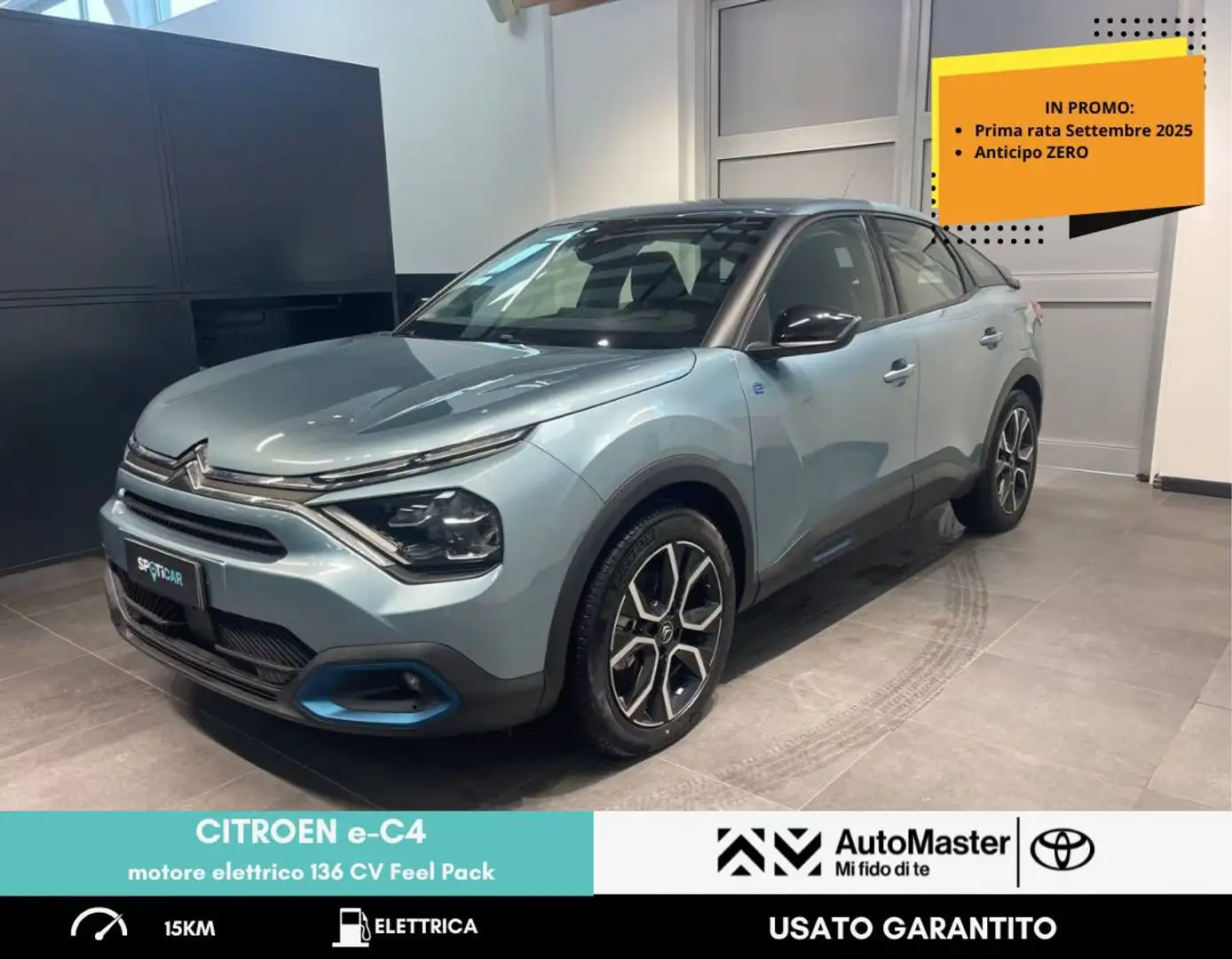 Citroen E-C4 Electric motore elettrico 136 CV Feel Pack Blu/Azzurro - 1