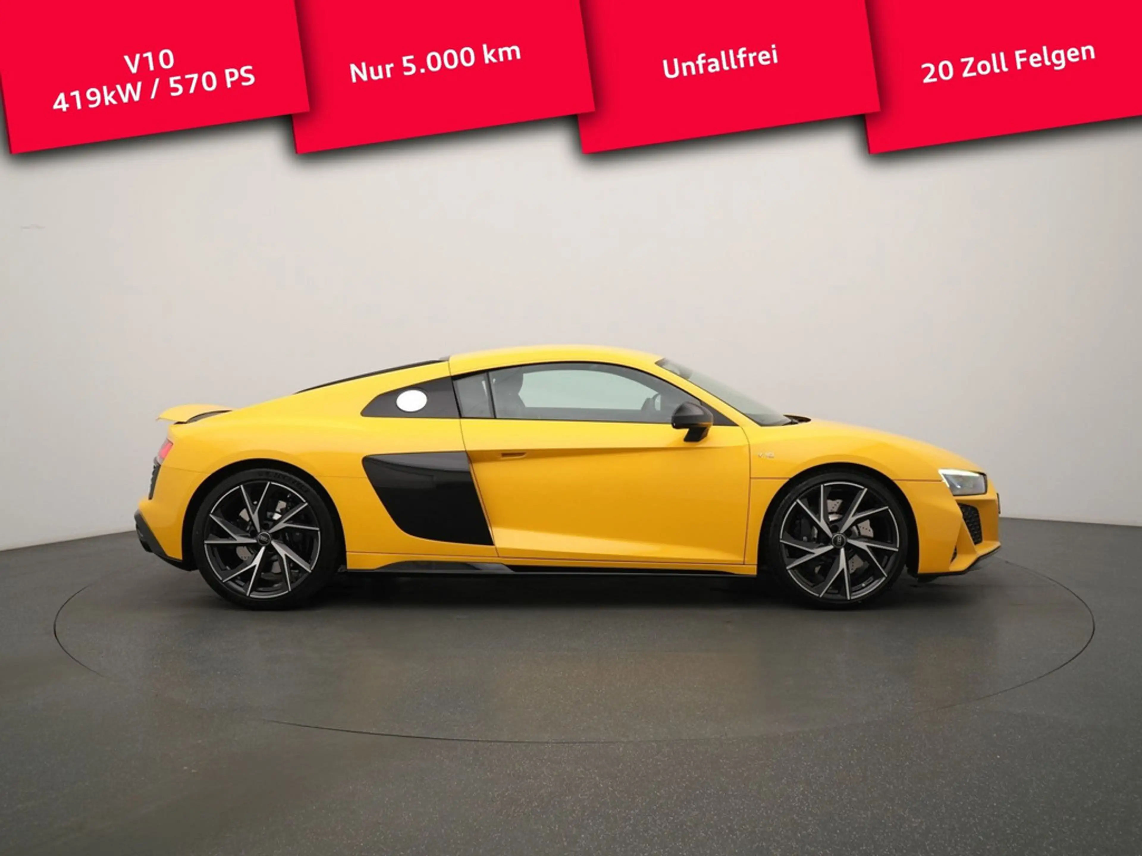 Audi R8 Coupe performance V10 LEDER MEMORY KAM SHZ — photo 3