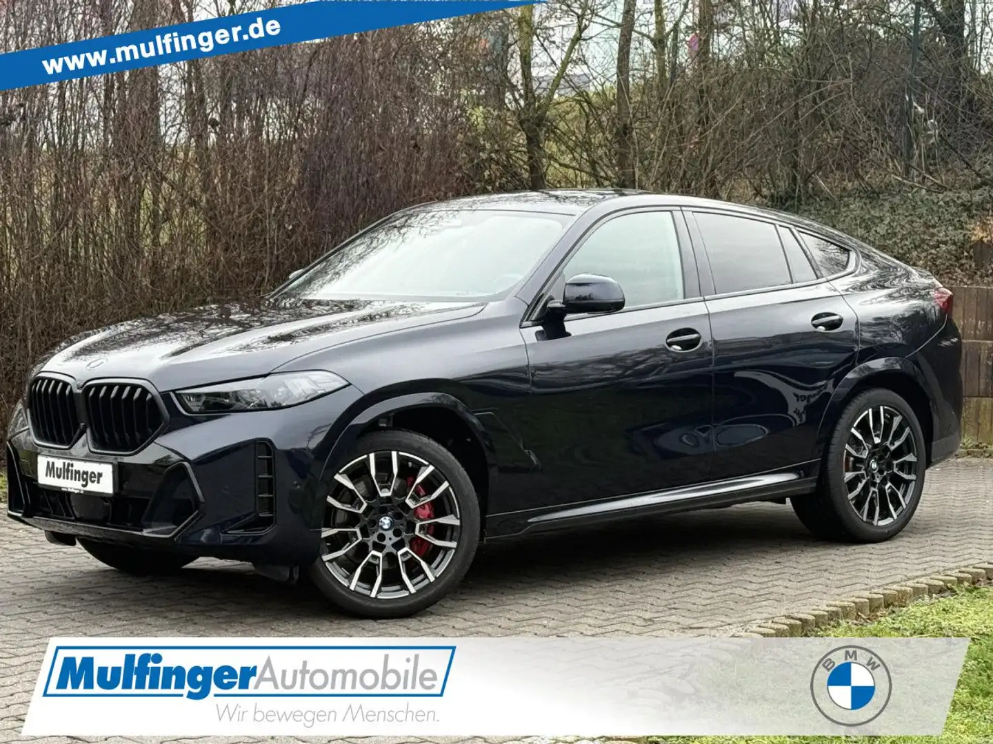 BMW X6 xDr.40d M-SportPro SkyLounge KomfS.SoftC.AHK Schwarz - 1