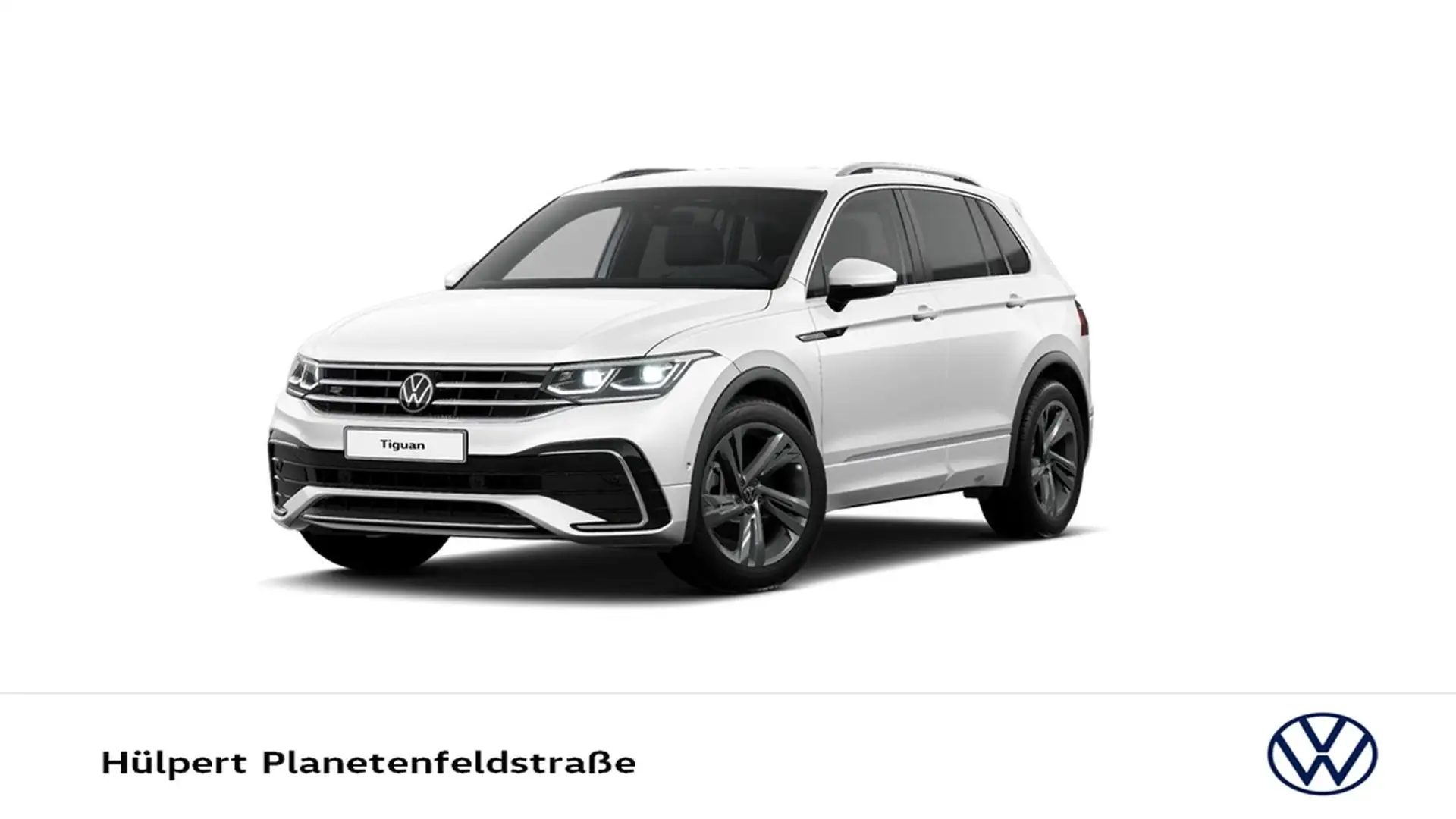 Volkswagen Tiguan 2.0 R-LINE 4X4 STANDHZ. AHK CAM ACC LM19 Blanc - 2