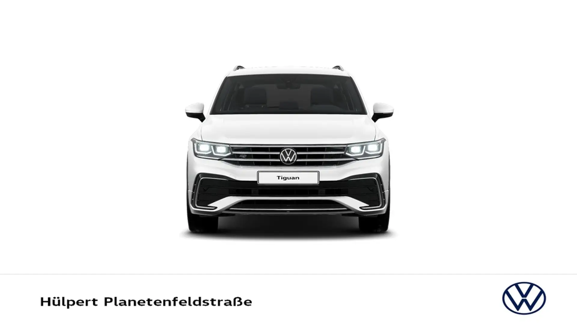 Volkswagen Tiguan 2.0 R-LINE 4X4 STANDHZ. AHK CAM ACC LM19 Weiß - 2