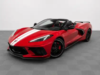 Red 2021 Chevrolet Corvette Convertible Rear-Wheel Drive 8-Speed Automatic