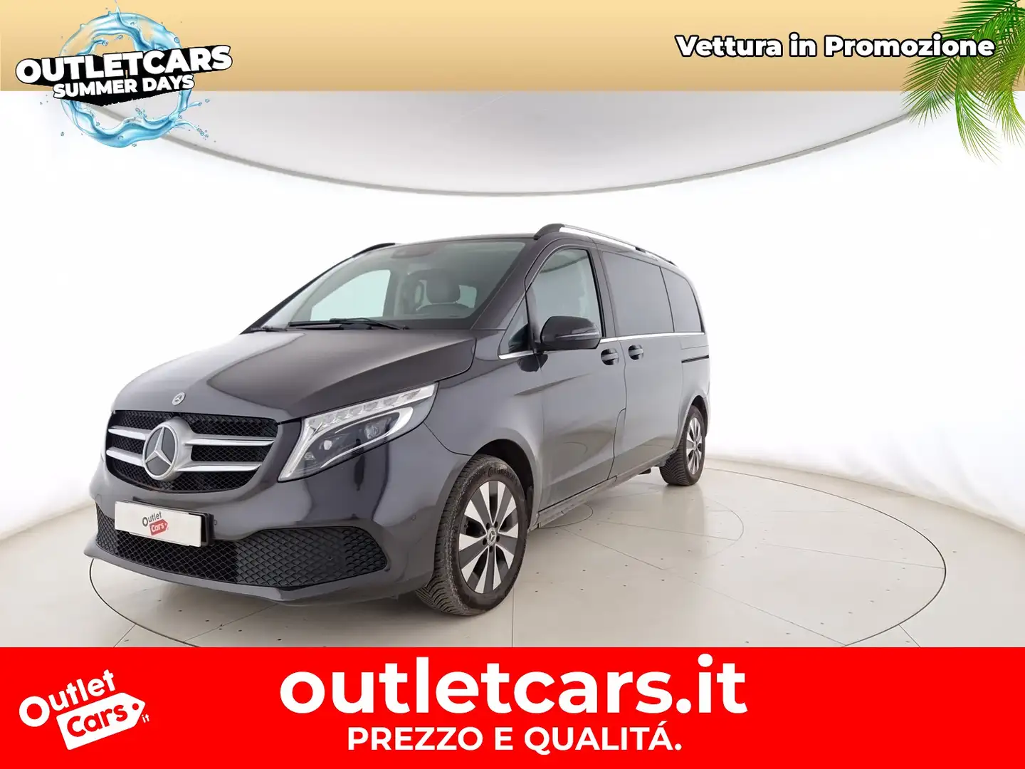 Mercedes-Benz V 250 compact 250 d premium auto Black - 1