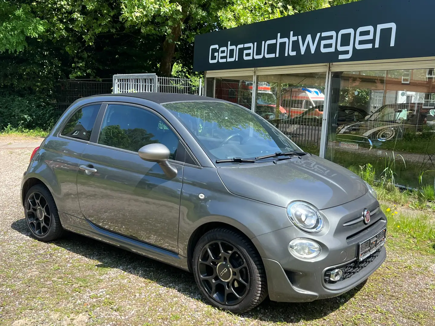 Fiat 500 C 0.9 8V TwinAir Start&Stopp S Grau - 1