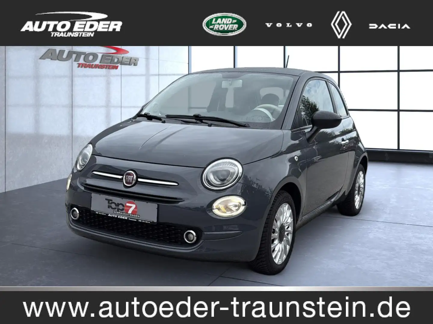Fiat 500 Cult Klima el. Fenster Gris - 1
