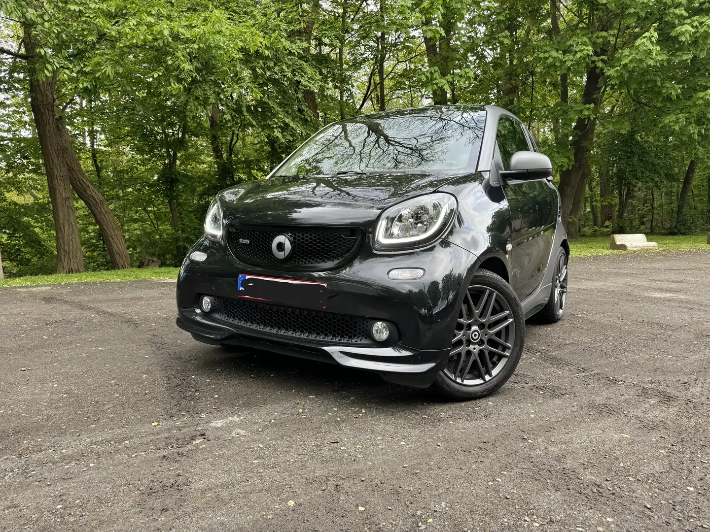 smart forTwo 1.0i Passion DCT Zwart - 1