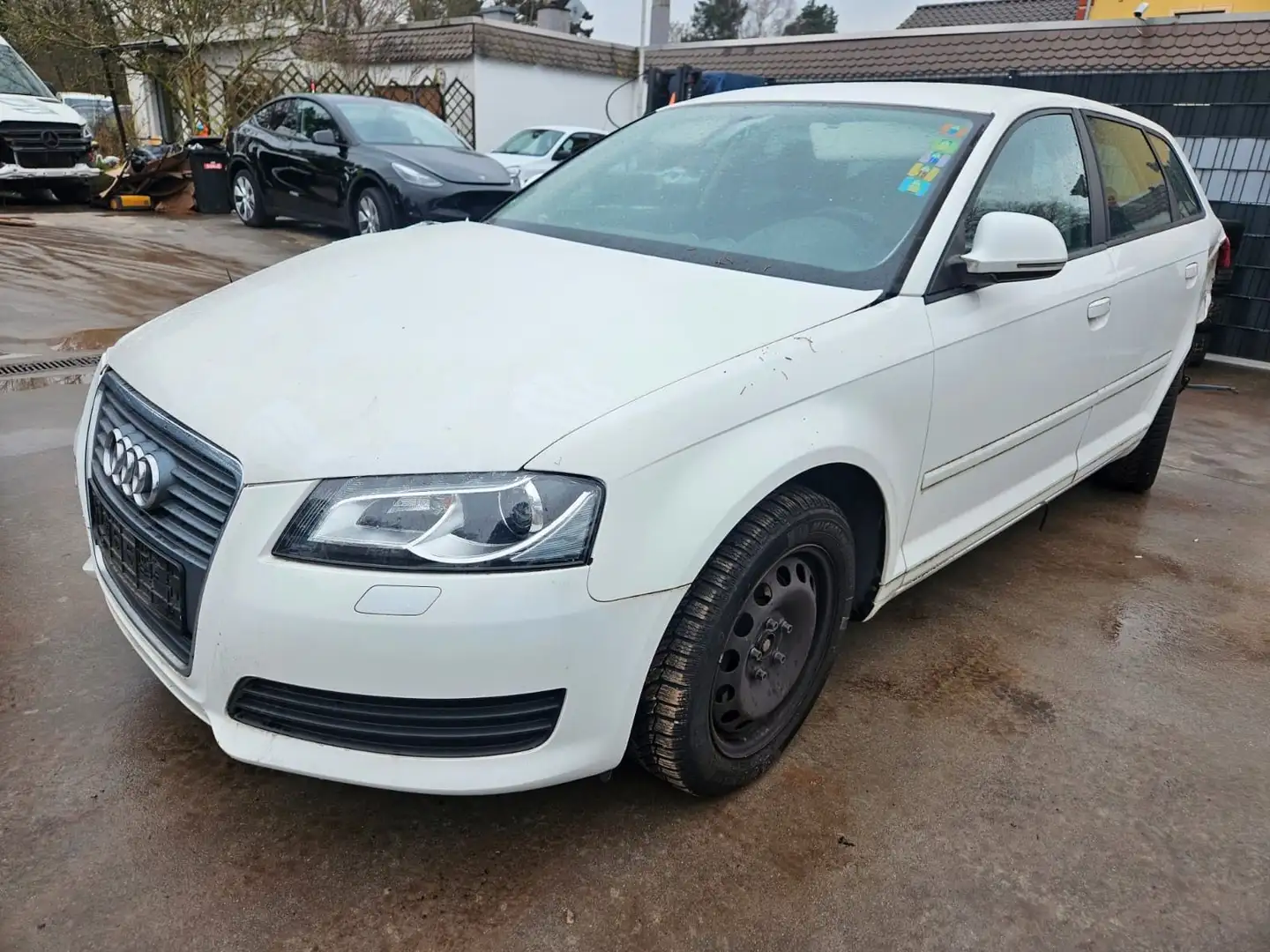 Audi A3 Sportback 1.6 Attraction Weiß - 1