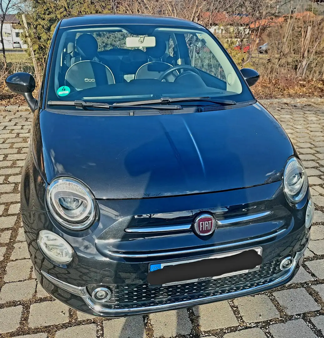 Fiat 500 500 1.2 8V LPG Lounge Schwarz - 2