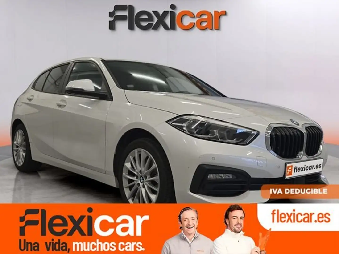 BMW 118 118i Blanc - 1