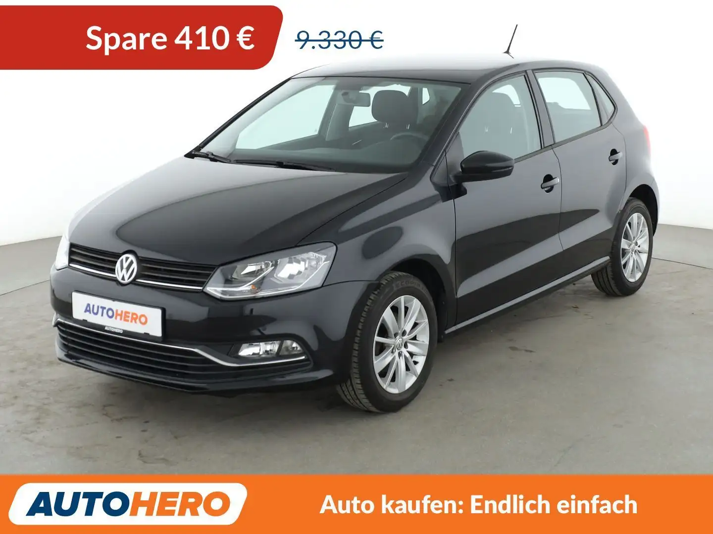 Volkswagen Polo 1.0 Comfortline*PDC*KLIMA*GARANTIE* Noir - 1