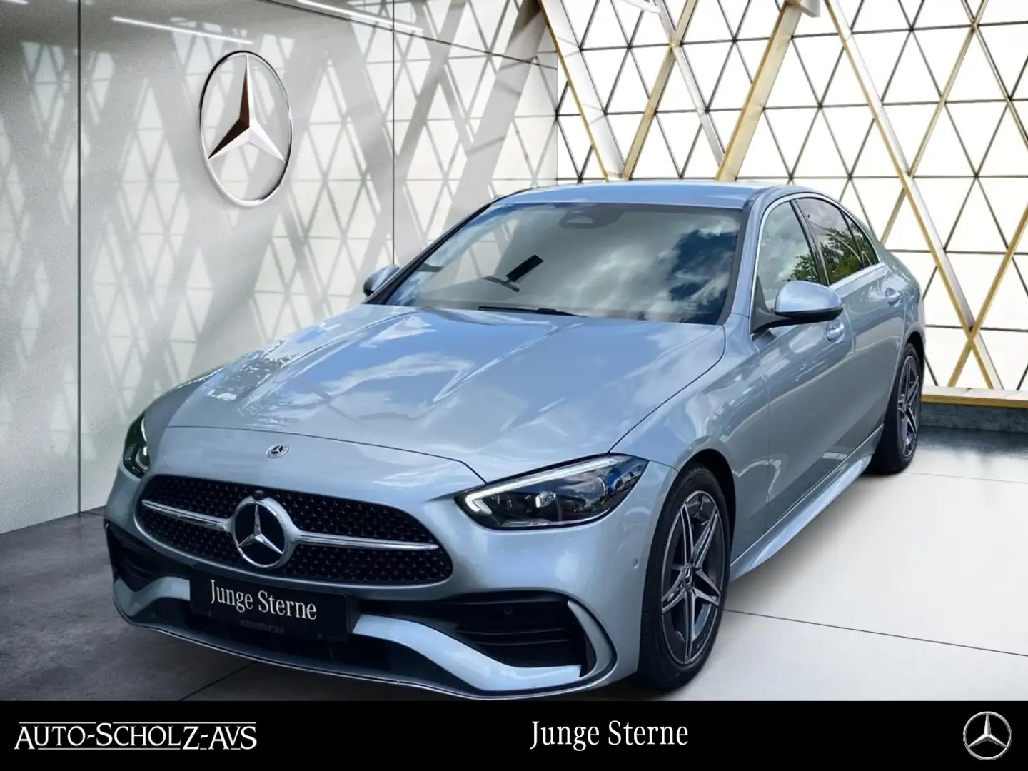 Mercedes-Benz C 200 AMG Memory*DigLight*LenkradHz*360°Kamera** Silber - 1