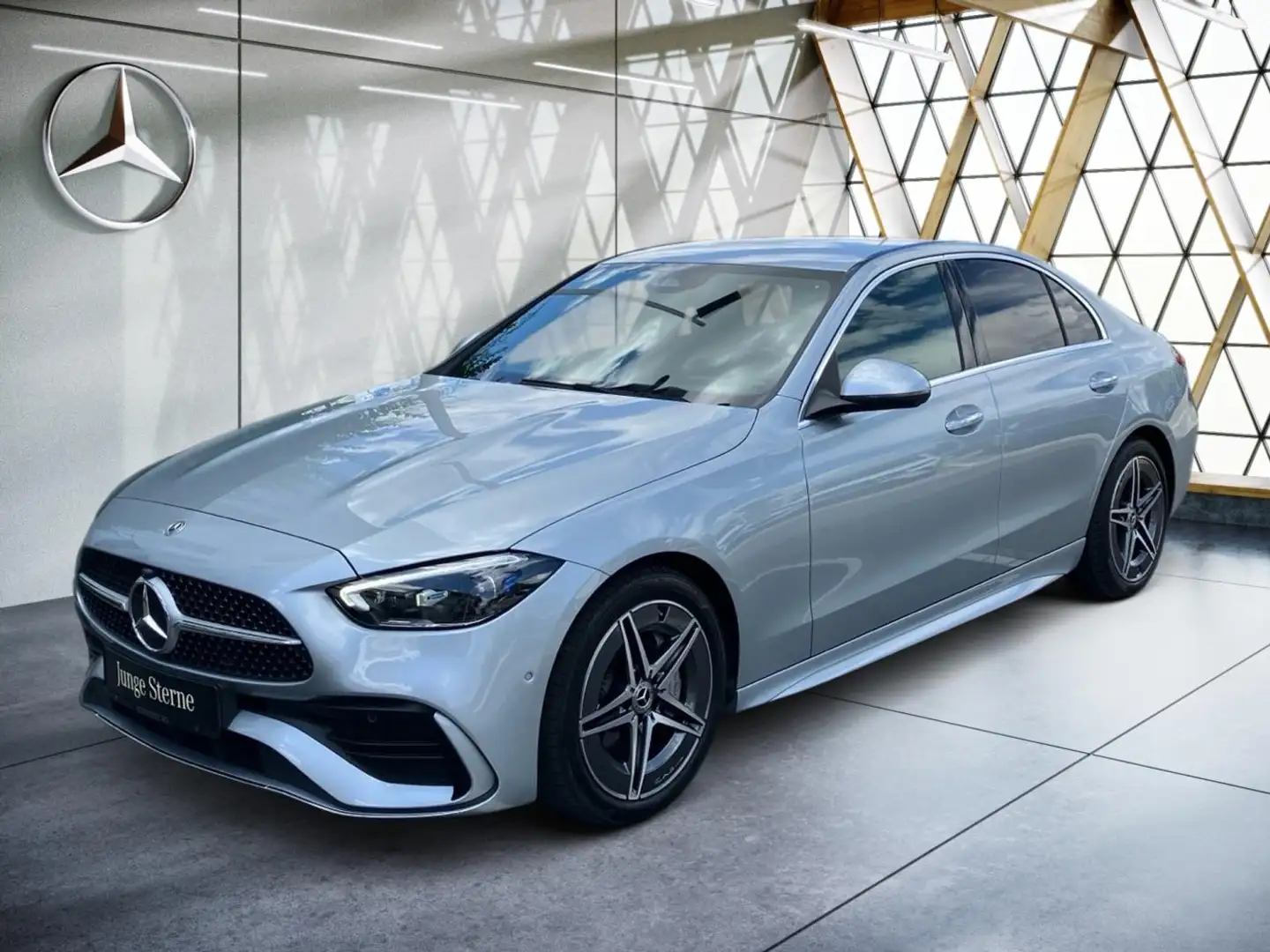 Mercedes-Benz C 200 AMG Memory*DigLight*LenkradHz*360°Kamera** Silber - 2