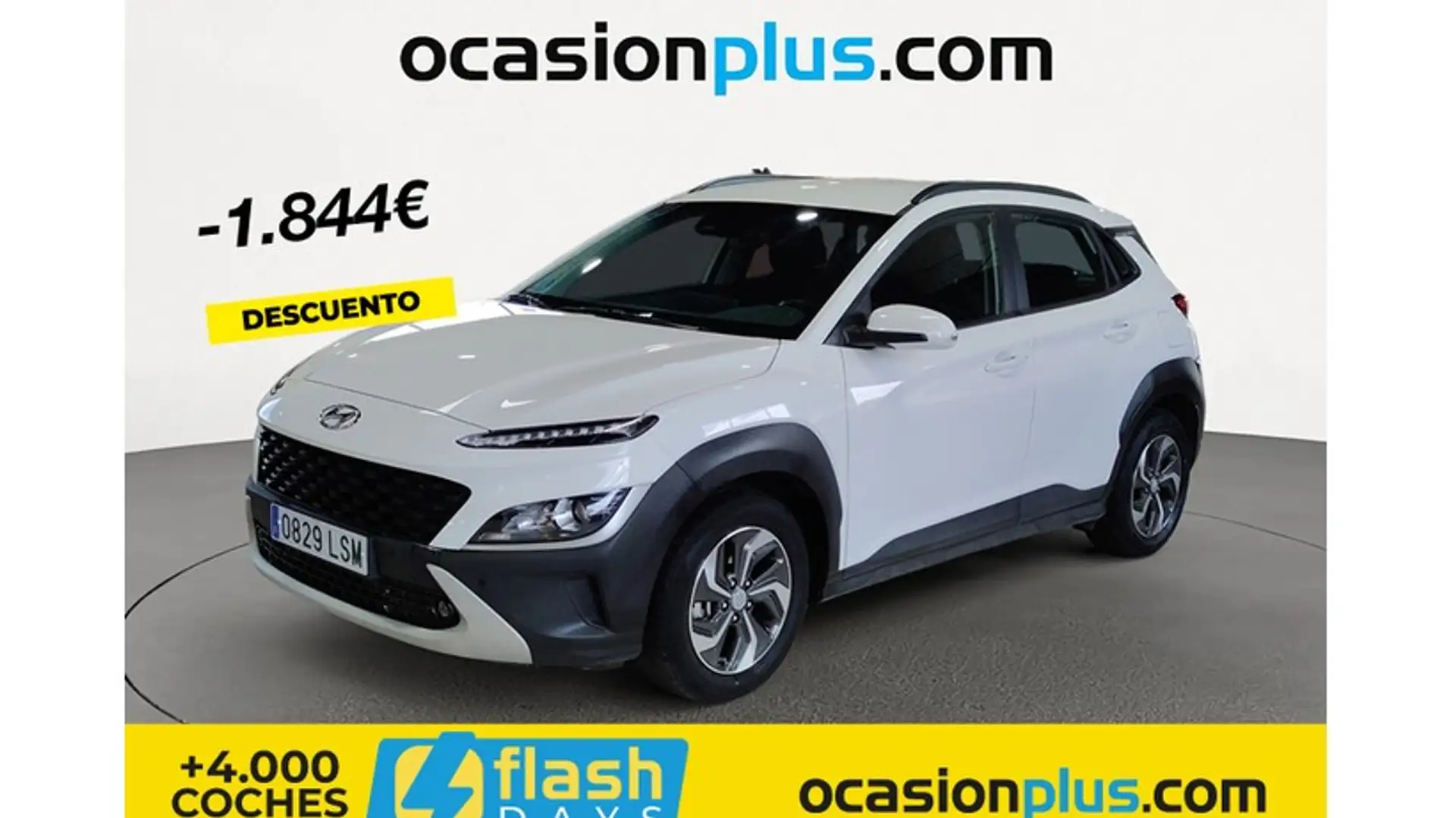 Hyundai KONA HEV 1.6 GDI DT Klass Blanc - 1