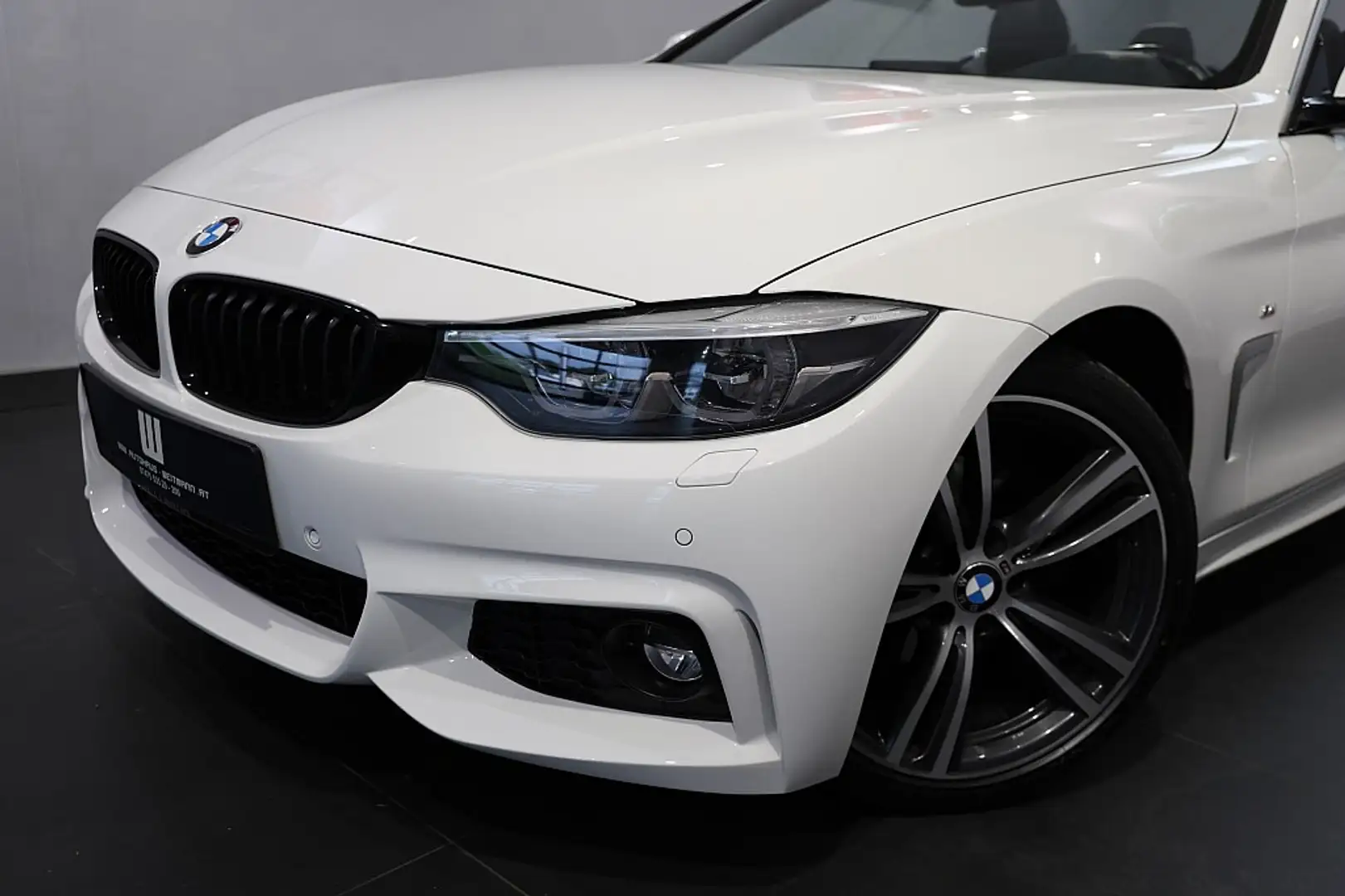 BMW 420 d Cabrio Aut. Blanc - 2