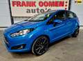 Ford Fiesta 1.0 101PK EcoBoost Titanium + Airco|Bluetooth|PDC| Blauw - thumbnail 1