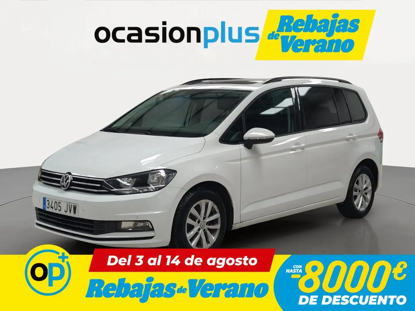 Volkswagen Touran 1.6TDI CR BMT Advance 85kW Blanco - 1