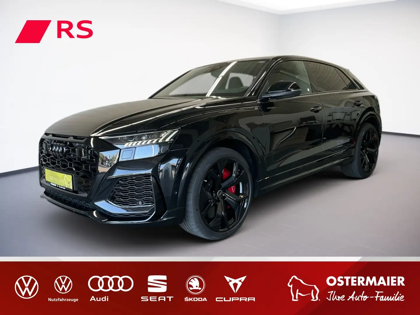Audi RS Q8 RSQ8 DYNAMIK+.V-MAX.RS-AGA.KERAMIK.AirS.STHZ.AHK.S Schwarz - 1