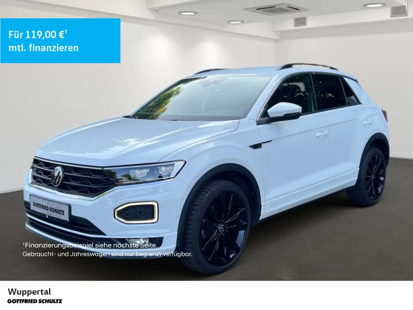 Volkswagen T-Roc 2.0 TSI R-Line 4M DSG NAVI AHK DCC ACC KAM LED SHZ Bianco - 1