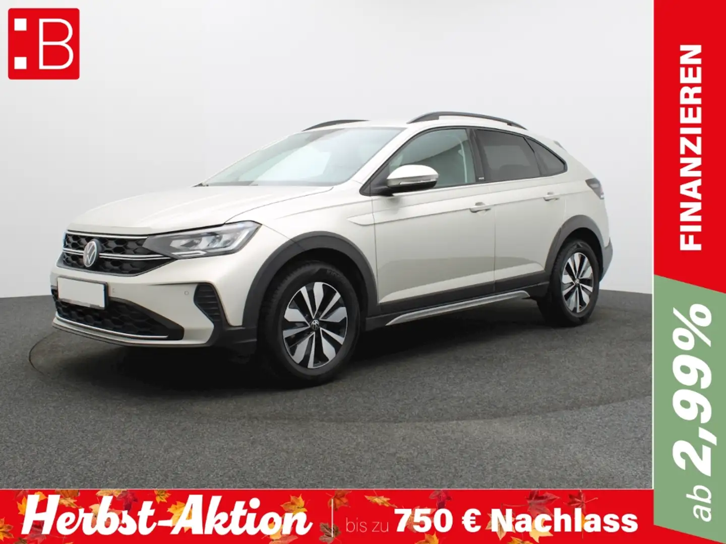 Volkswagen Taigo 1.0 TSI Move IQ.DRIVE KAMERA APP-CONNECT ACC Silber - 1