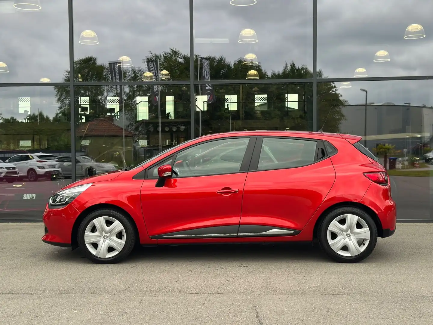 Renault Clio Authentique 1.2 16V 75 1.HAND/NAVI/KLIMA/BT Rot - 2
