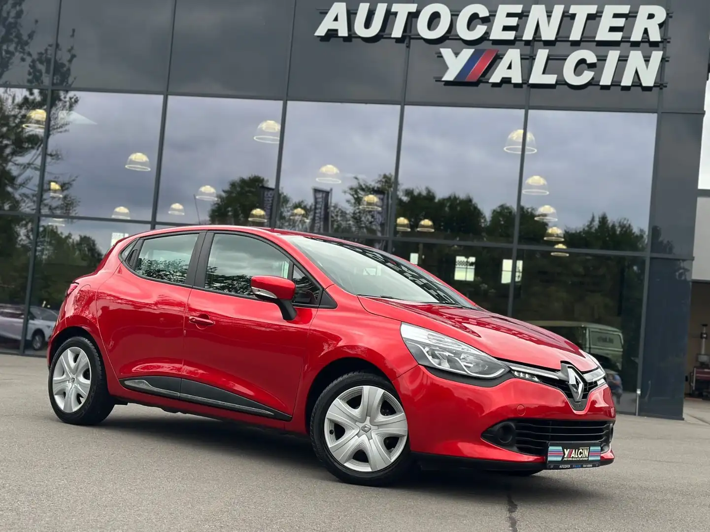 Renault Clio Authentique 1.2 16V 75 1.HAND/NAVI/KLIMA/BT Rot - 1
