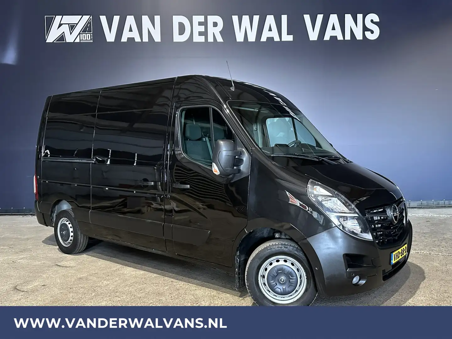 Opel Movano 2.3 CDTI 150pk L2H2 Euro6 Airco | Camera | Navigat Zwart - 1