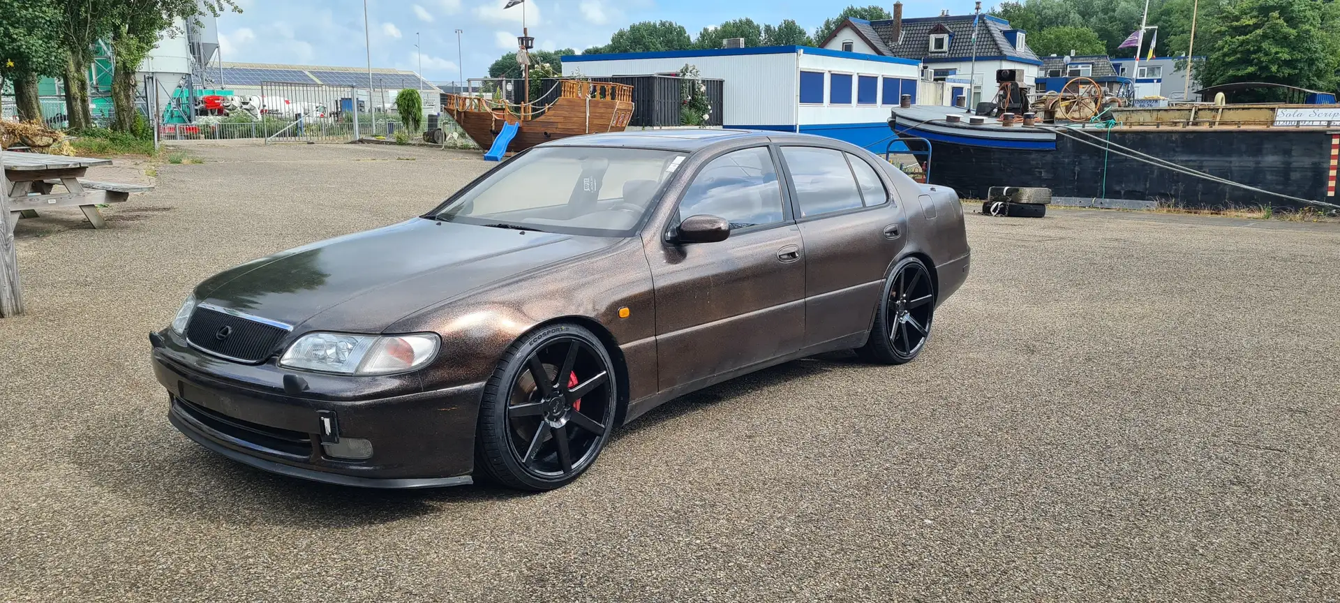 Lexus GS 300 2JZ GE non VVT-i 1e generatie Schwarz - 2