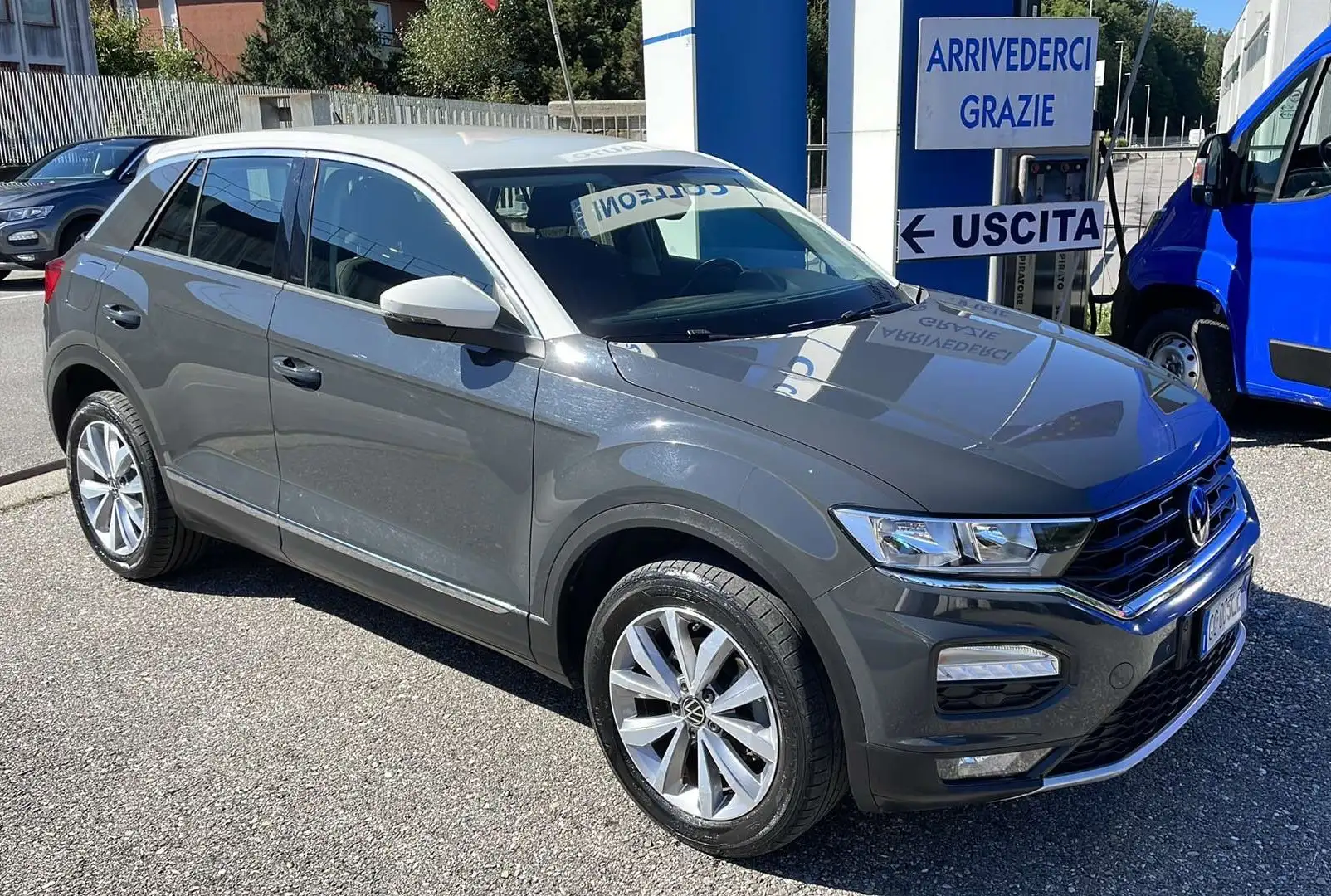 Volkswagen T-Roc T-Roc tsi Style 110cv Grigio - 2